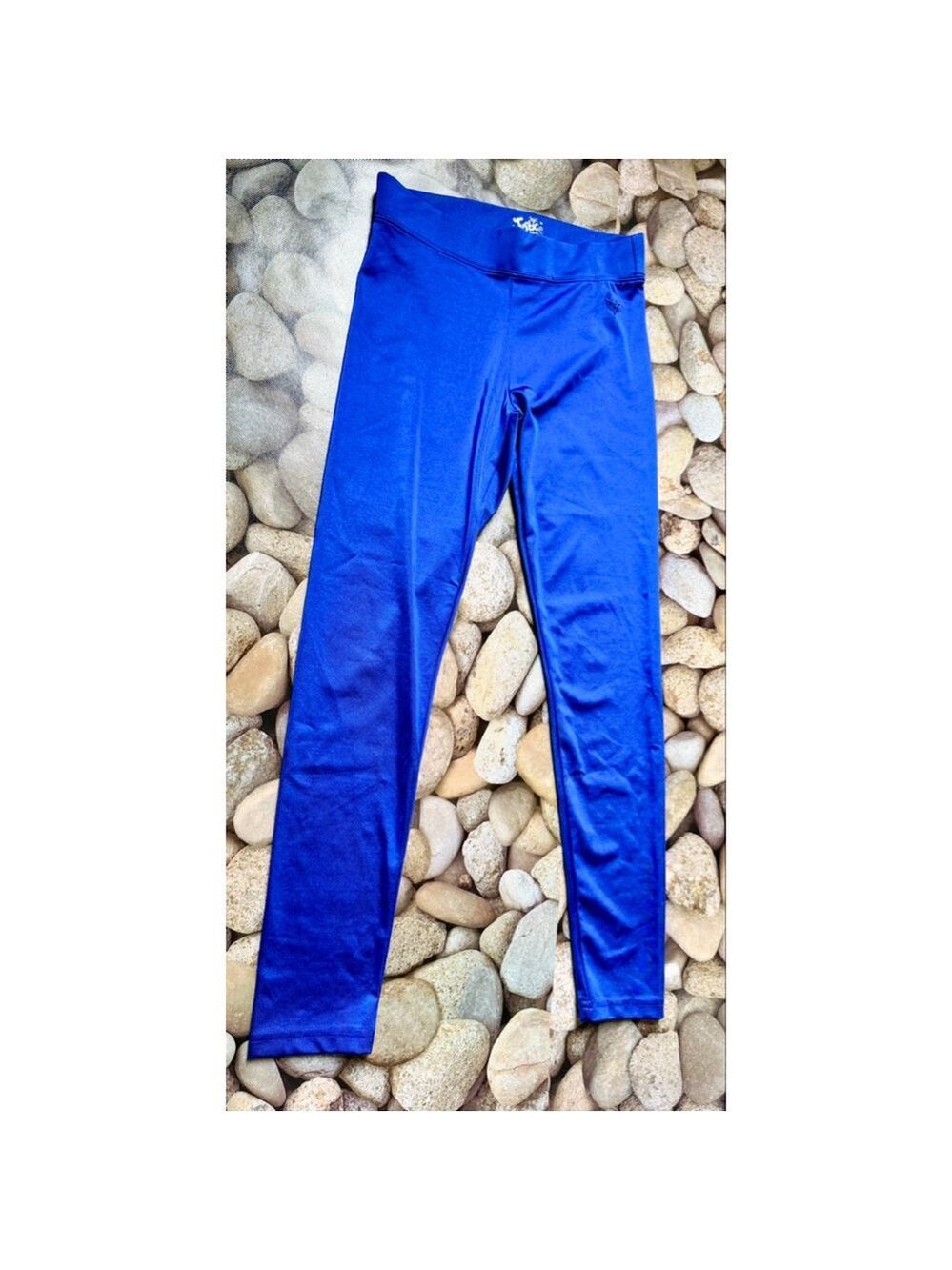 ELECTRIC BLUE JUSTICE LEGGINGS